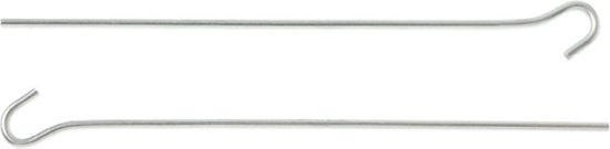 Campking Grondpen Open Oog - 24 cm - 10 stuks van Campking
