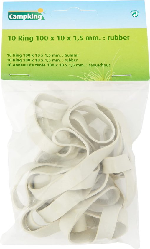 Campking Rubber Ring - 100 x 10 x 1,5 mm - 10 stuks van Campking