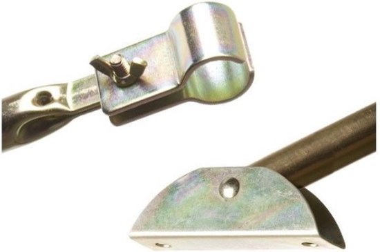 Campking Stormstok staal met klapvoet 22 mm 170 - 250 cm van Campking