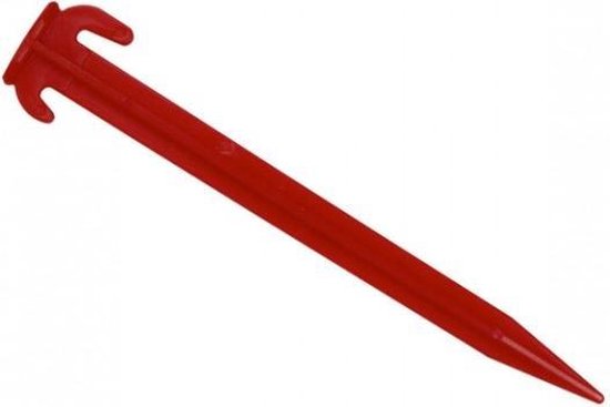 Campking Tentharing Kunststof - 20 cm - 6 stuks van Campking