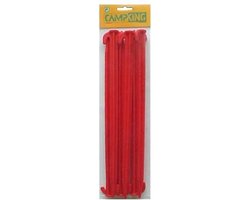 Campking Tentharing Kunststof - 30 cm - 6 stuks van Campking