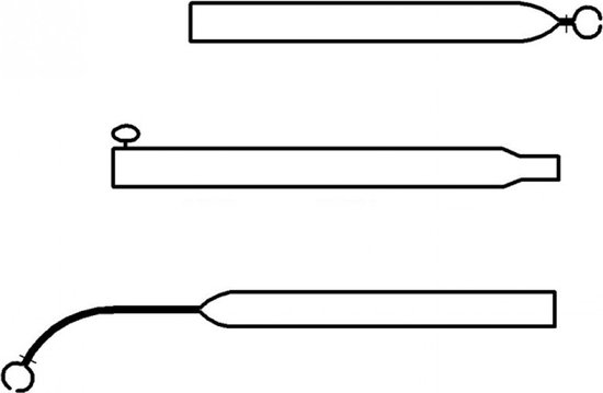 Campking Voortentspanstok 25/22 mm 210-275cm Alu. - Stokdelen van Campking