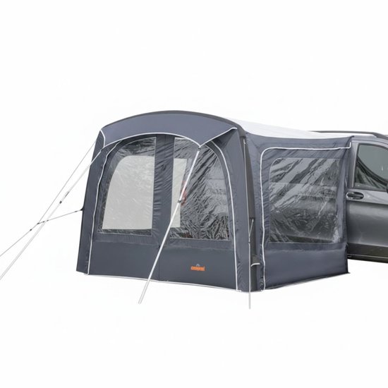 Campout Opblaasbare Camperbustent – 300 x 210 cm – 3000 mm Waterdicht – Montagehoogte 180-210 cm – 15 Min Opzetten – Incl. Pomp & Stormscheerlijnen