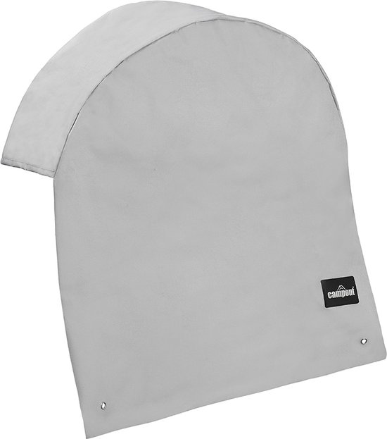 Campout Wielhoes XL - 13-14", 65 cm - Wielkast - Bandenhoes - Banden cover - Boogscherm - Wielbeschermer - Polyesterweefsel - Inclusief metalen haringen - Grijs van Campout
