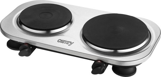 Camry CR 6511 - Kookplaat - elektrisch - dubbel - 2500 Watt van Camry