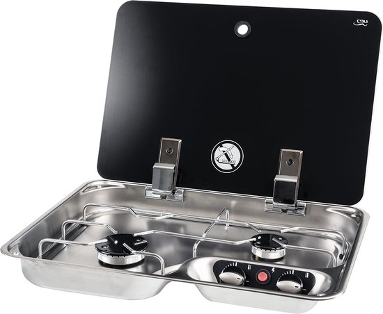 CAN FC1346-E inbouw gaskookplaat van Merkloos