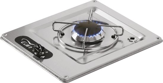 CAN PC1320 gas Kookplaat met 1 Brander inbouw van CAN