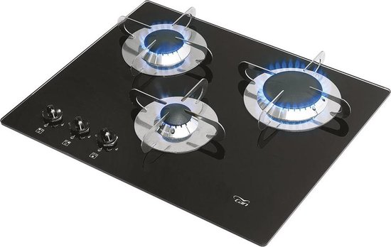 CAN PV1357 gas Kookplaat met 3 Branders inbouw van CAN