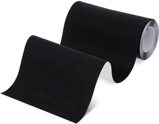 Canvas reparatiepleister - Stoffen reparatietape Zelfklevende patch - Buitenuitrusting repareren - Waterdicht en weerbestendig - 10 x 200 cm - Zwart