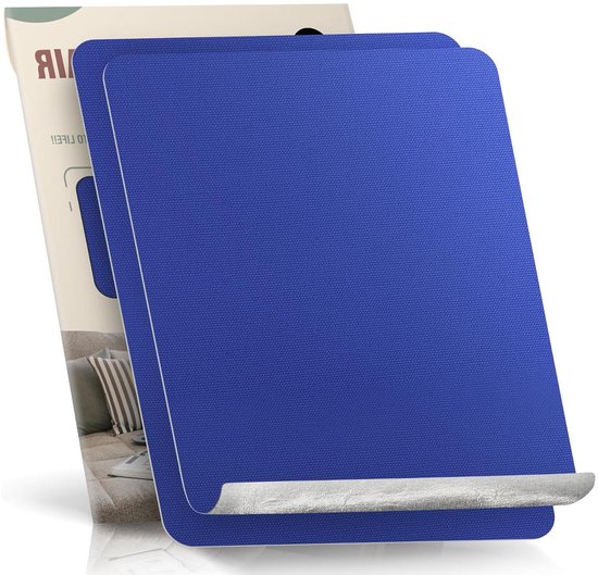 Canvas Reparatiestickers - Waterdichte Pleisters - Meubels Repareren - Zelfklevend Waterdicht - 23 x 28 cm - Koningsblauw van Merkloos