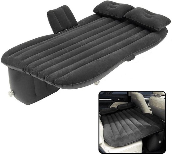 Car Inflatable Air Mattress Bed for Rear Seat SUVs-Medium Trucks Outdoor Travel Camping - Universal