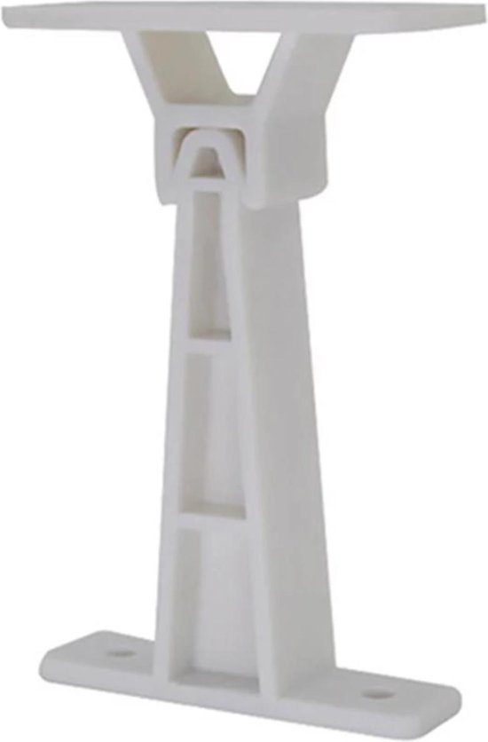 Caravan Deurvanger Wit - Kunststof deurvanger stacaravan - Deurklem boot van ProPlus