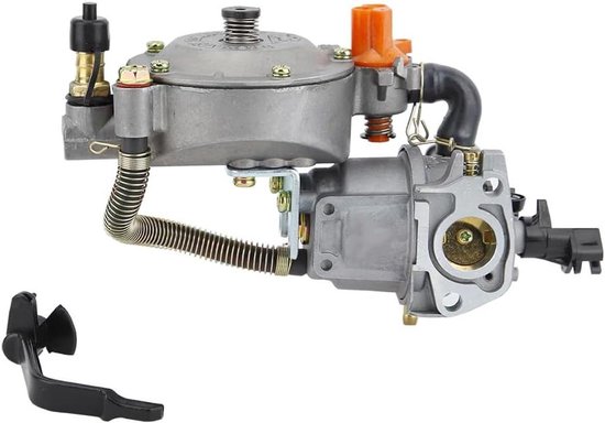 Carburateur Conversiekit - LPG NG - Brandstof Besparen - Metaal Duurzaam - 18.8 cm Lengte - Zilver