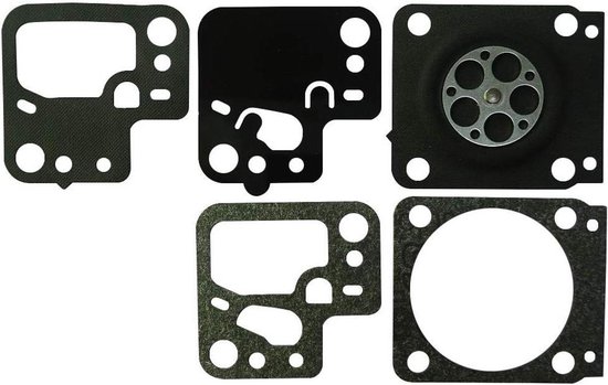 Carburateur Onderdelen - Reparatieset - Heggenschaar Onderhoud - Directe Vervanging - 20 gram - Zilverkleurig van Merkloos