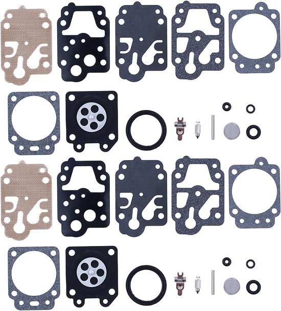 Carburateur Pakking Reparatie Set voor Grasmaaier en Trimapparatuur - Universele Vervanging van Merkloos