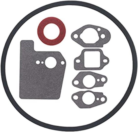 Carburateur Pakking Set - Motor Onderhoud - Gazonmaaier Reparatie - Complete Kit - 6 x 6 x 3 cm