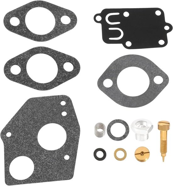 Carburateur Rebuild Kit - Motoronderdeel Vervanging - Motoronderhoud - Directe Vervanging - 118 x 77 x 16 cm - Grijs Zwart van Merkloos