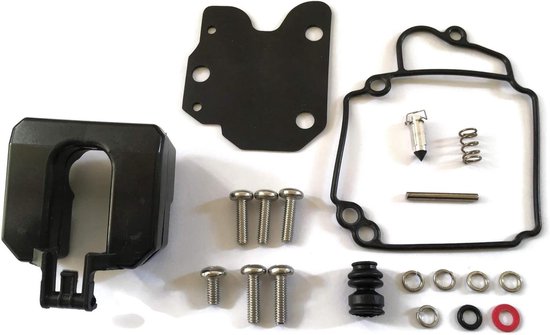 Carburateur Reparatie Kit - Buitenboordmotor Onderdelen - Motoronderhoud Uitvoeren - Specifiek voor 4-takt - 151 gram - Zwart