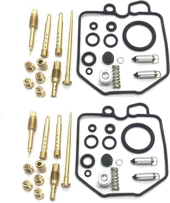 Carburateur Reparatie Kit - Motor Onderdelen - Motor Onderhoud - Stabiele Prestaties - 2 Sets - Metaal