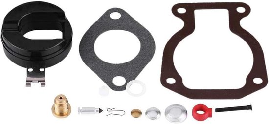 Carburateur Reparatie Kit - Onderhouds Set - Buitenboordmotor Onderhoud - 13 Delig Pakket - 4-15 PK - Zilver