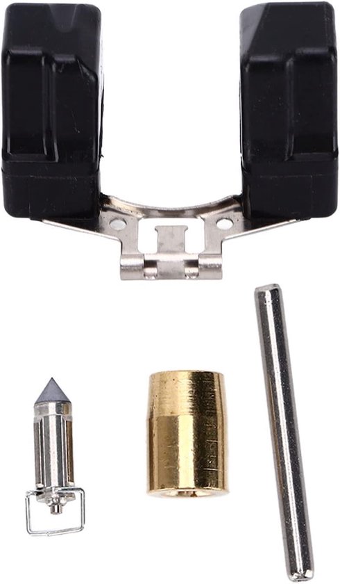Carburateur Reparatie Kit - Vlotter Klep Naald - Motorfiets Onderhoud - 4 Delige Set van Merkloos