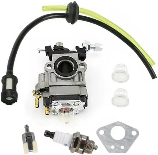 Carburateur Reparatiekit - Carburateur Onderdelen - Motor Onderhoud - Directe Vervanging - 62cc 65cc - Zilver