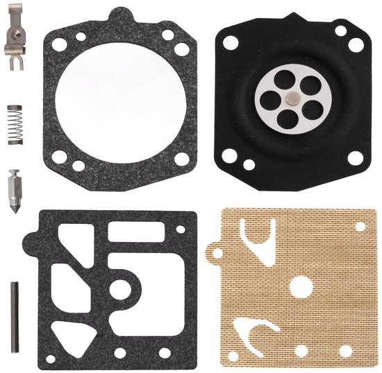 Carburateur reparatieset - Kettingzaag onderdelen - Motoronderhoud uitvoeren - Compleet membraan - 23 gram - Niet gespecificeerd van Merkloos