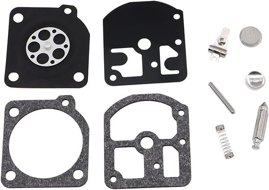 Carburateur reparatieset - Membraanset - Motoronderhoud - Specifiek voor modellen - 7x7x2.5 cm van Merkloos