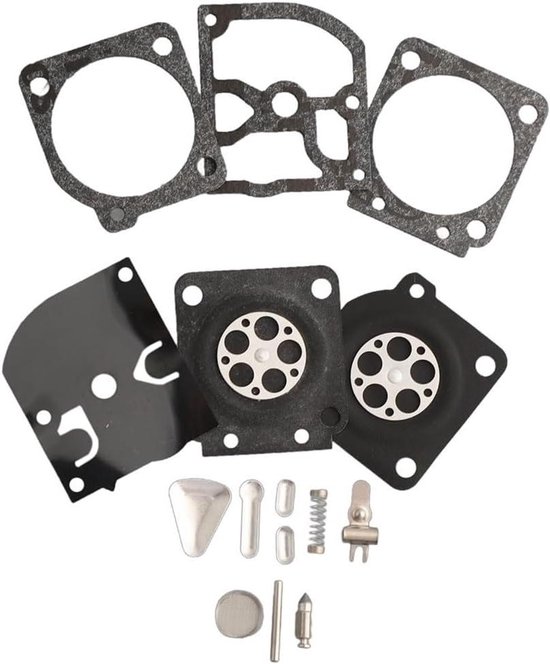 Carburateur Reparatieset - Motoronderdeel Kit - Tuinmachines Onderhoud - Universele Toepassing - 10x10x10 mm - Niet gespecificeerd