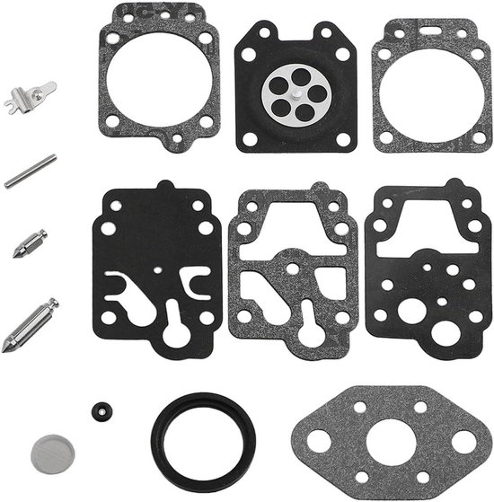 Carburateur Reparatieset - Onderhoudskit - Grastrimmer Onderhoud - Volledige Pakking Set - 4x3x1 cm - As Afgebeeld van Merkloos