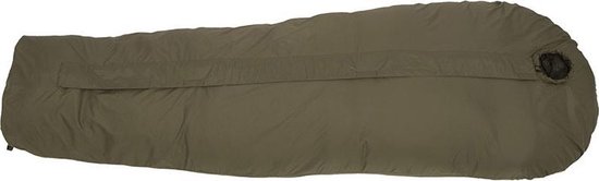 Carinthia Defence 1 Top Slaapzak L, olijf Uitvoering Mid Zipper van Merkloos