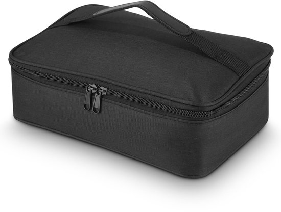 carmdering - Koeltas - geïsoleerde lunchtas 4L - draagbaar en opvouwbaar - waterdicht en lichtgewicht - ideaal voor werk, picknick en reizen - zwart van carmdering