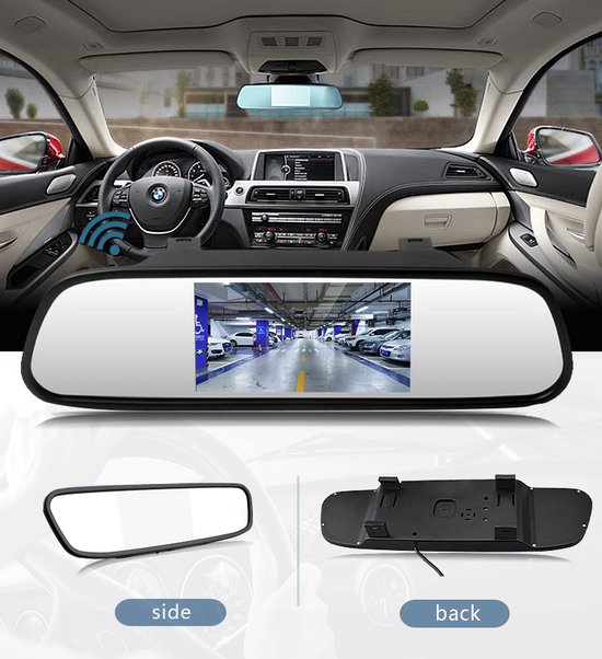 Cartronix Achteruitrijcamera Spiegel - binnenspiegel voor auto - CTX-890