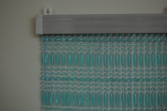 Casa Deurgordijn kralengordijn Fréjus 3  100x230 cm lichtblauw van Casa