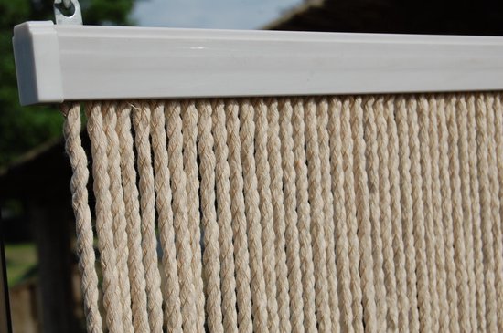 Casa Deurgordijn touw Toulon 3 - 90x210cm - beige van Casa