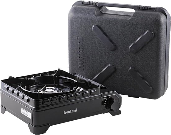 Cassettefornuis voor buitengebruik - Koken met één cassette - Zwart van Merkloos