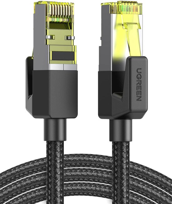 Cat7 Ethernet Kabel 10Gbps 600MHz - Snelle en Duurzame Netwerkkabel voor Streaming en Gaming van Cat
