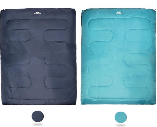 Catnap 3 Seizoen Dubbele Slaapzak Camping - Outdoor Travel 180cm x 140cm Sleeping Bag van Cat