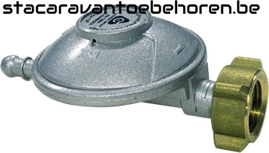 cavagna group type 694 ontspanner détendeur declencheur drukregelaar gasdrukregelaar propaan propane 37mbar 1.5kg/h stacaravan mobilhome en barbeque caravan moer aansluiting gasdrukregelaar gasflessen soper détendeur gaz van Cavagna