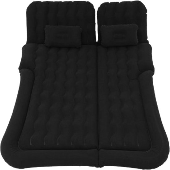 Cellista Auto Luchtbed SUV - Opblaasbaar Reisbed Achterbank - Camping Matras - 300 kg Draagvermogen - 174x126 cm - 12V Pomp - Flocking van Merkloos