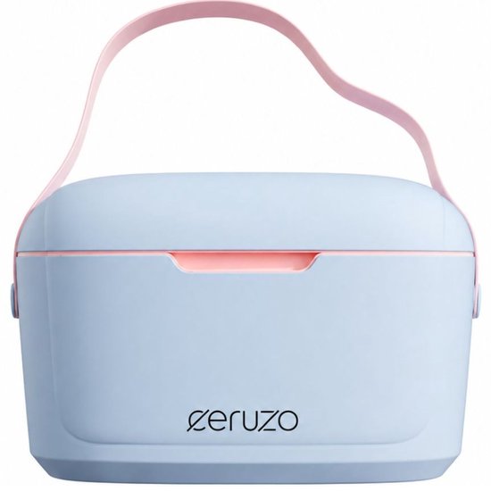 Ceruzo Koelbox 20 Liter - Verstelbare Draagriem - Blauw - Geschikt voor IJsblokjes