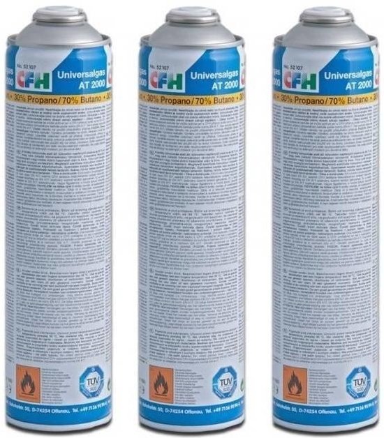 CFH 5 maal gasflessen voor gasbrander - onkruidbrander van Merkloos