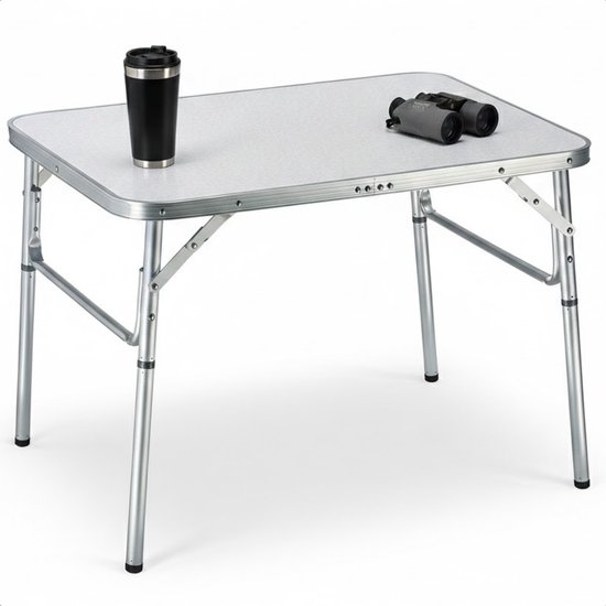 Cheqo® Campingtafel Inklapbaar - Klaptafel - Kampeertafel - Camping Tafel - Tafel Voor Camping - Tafel Voor Buiten - Klaptafel Buiten - Lichtgewicht Campingtafel - Draagbare Tafel - Opvouwbare Tafel - Camping Tafel van Merkloos