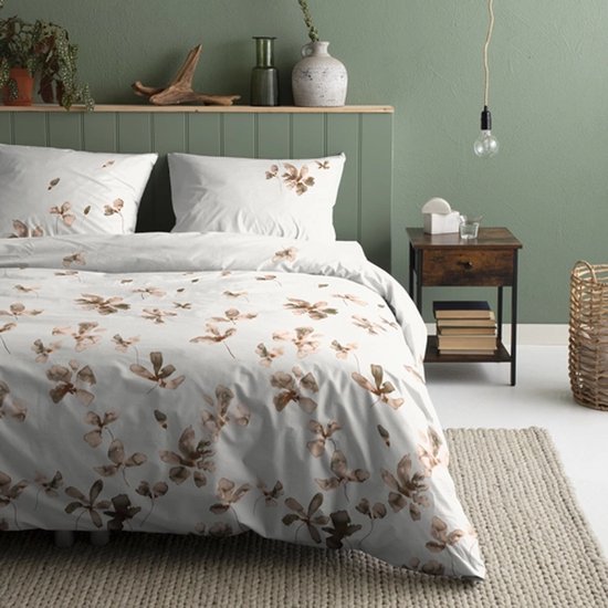 Cinderella DBO katoen 140 x 200/220 cm Gitta terraflower - W van Merkloos