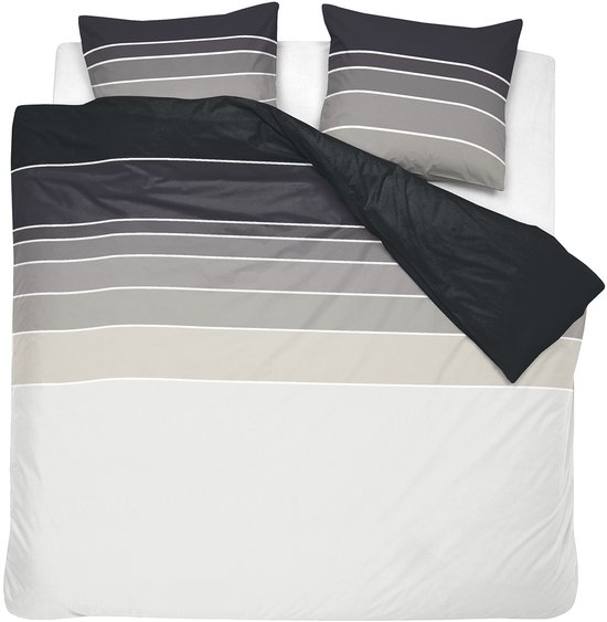 Cinderella DBO katoen 140 x 200/220 cm Otel grey - W van Merkloos