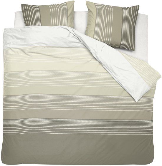 Cinderella DBO katoen 200 x 200/220 cm Kay sand - W van Merkloos