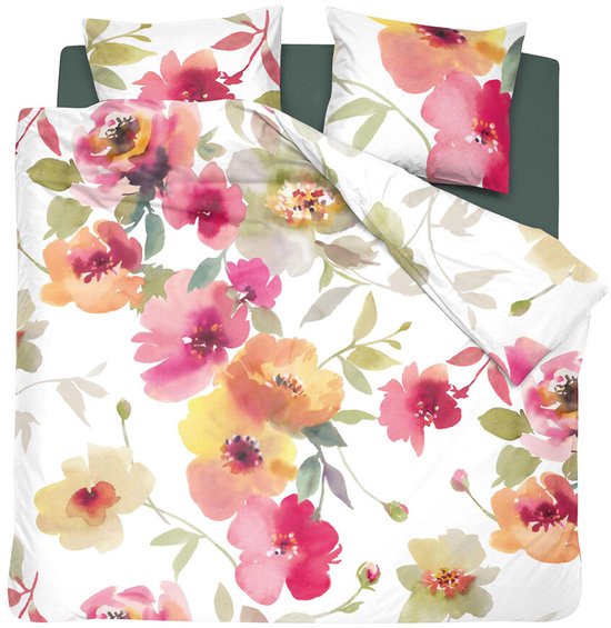 Cinderella Dekbedovertrek Flore - Roze - 260x220