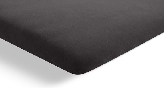 Cinderella Hoeslaken - Topper - Jersey - 180x200 /210 cm - Tot 15 cm matrashoogte - Antraciet van Merkloos