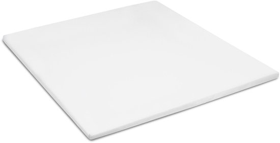 Cinderella Hoeslaken - Topper - Jersey - 180x200 /210 cm - Tot 15 cm matrashoogte - Wit van Merkloos