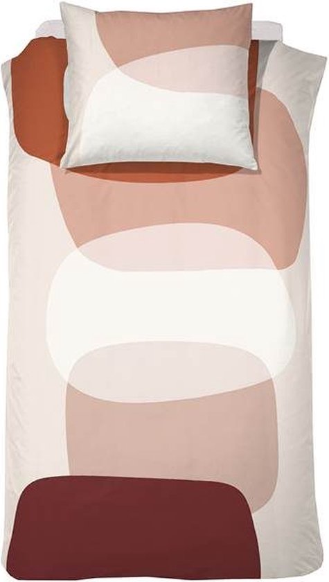 Cinderella Kiezel Dekbedovertrek - Eenpersoons - 140x200/220 cm - Naturel van Cinderella